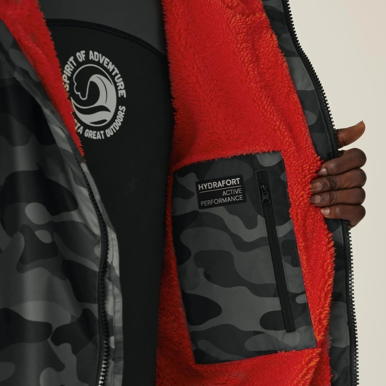 Rega 🔥2026 Winter Hot Sale🔥 2026 New Outdoor Active Adults Waterproof Changing Robe