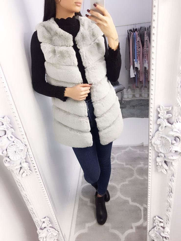 Gracie Faux Fur Gilet