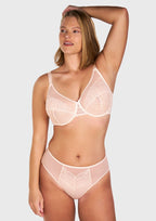 Enchante Unlined Non-padded Lace Underwire Bra