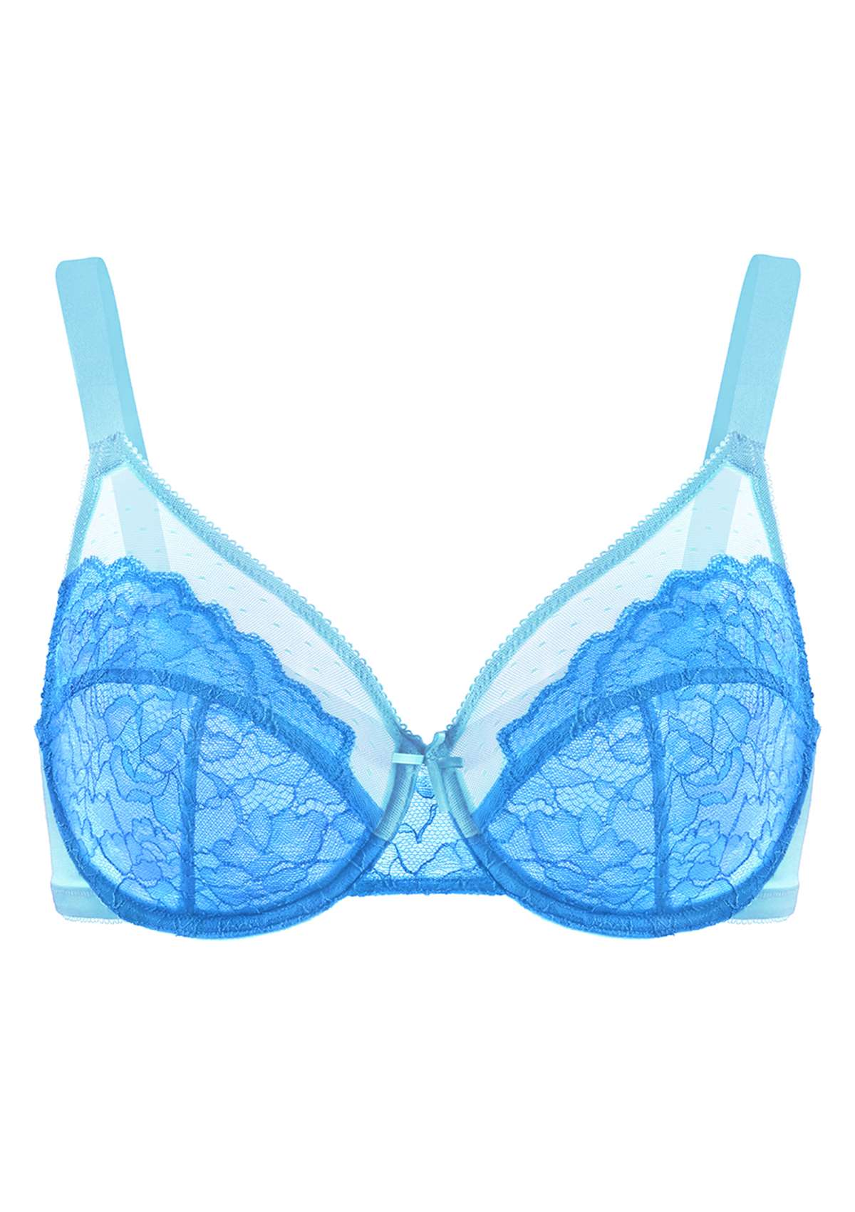 Enchante Unlined Non-padded Lace Underwire Bra