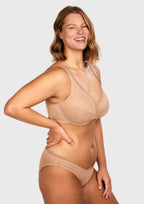 Enchante Unlined Non-padded Lace Underwire Bra