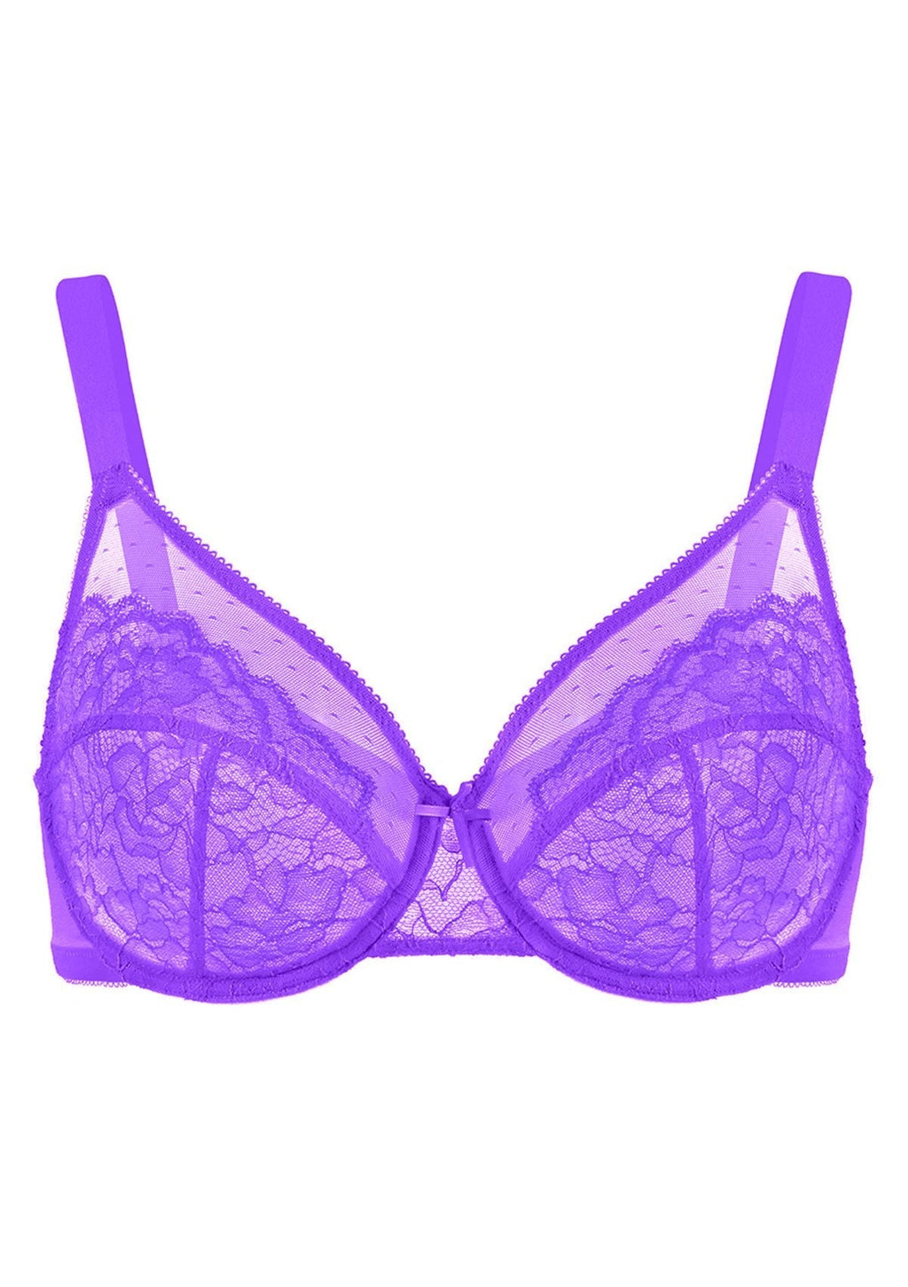 Enchante Unlined Non-padded Lace Underwire Bra
