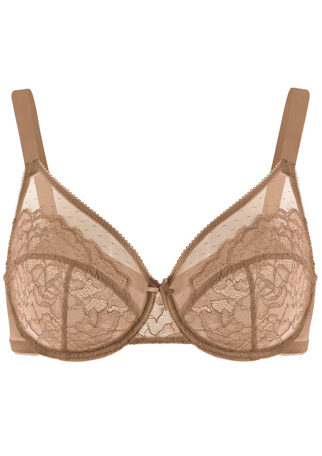 Enchante Unlined Non-padded Lace Underwire Bra
