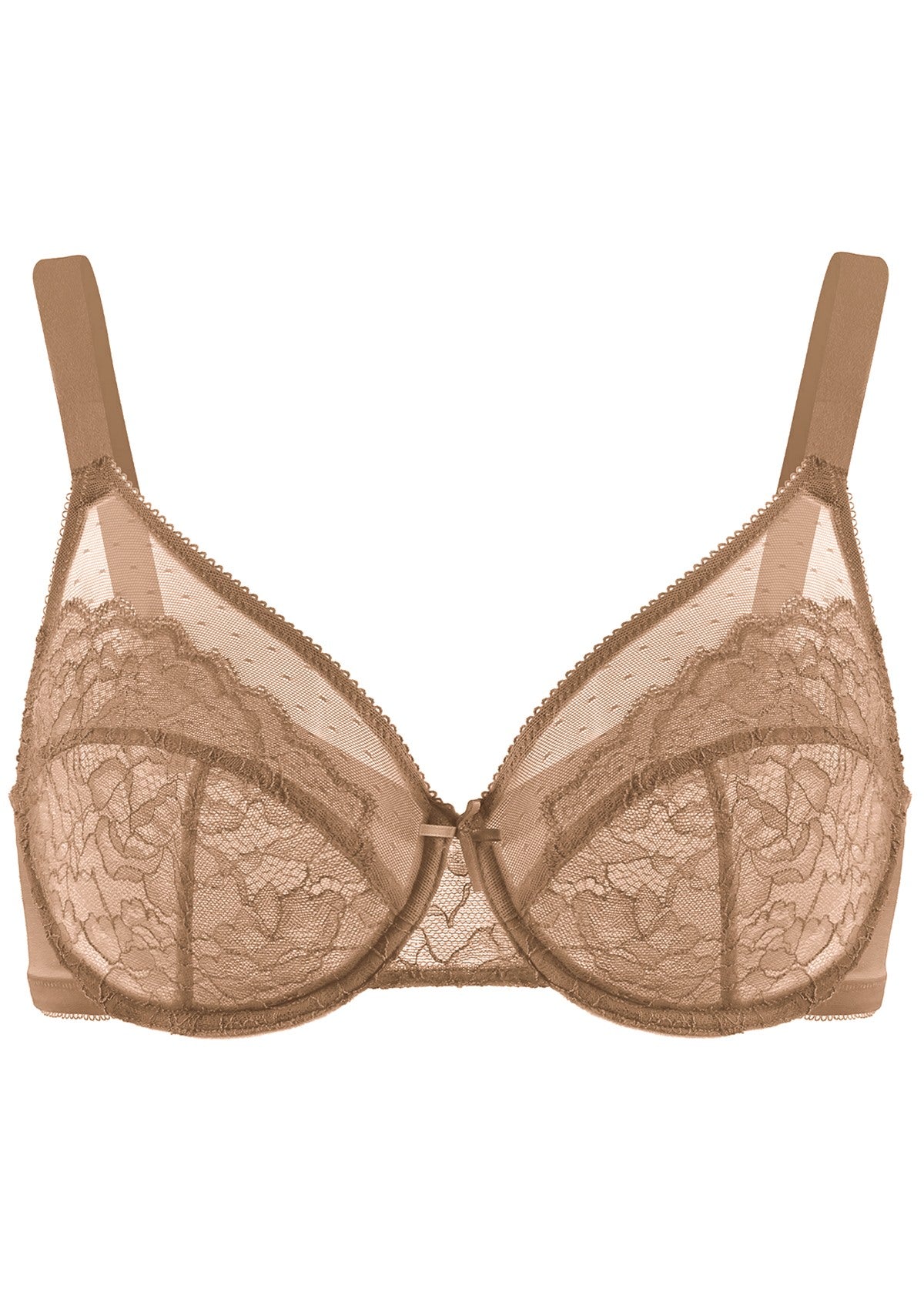 Enchante Unlined Non-padded Lace Underwire Bra