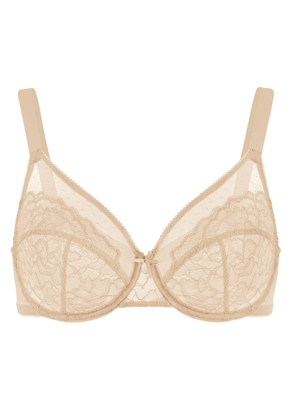 Enchante Unlined Non-padded Lace Underwire Bra