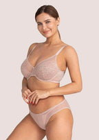 Enchante Unlined Non-padded Lace Underwire Bra
