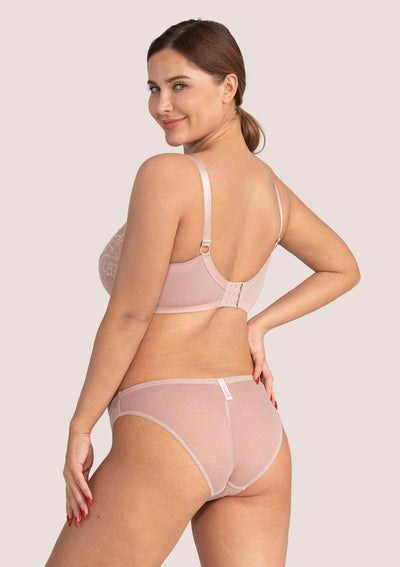 Enchante Unlined Non-padded Lace Underwire Bra