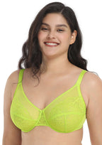 Enchante Unlined Non-padded Lace Underwire Bra