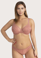 Enchante Unlined Non-padded Lace Underwire Bra