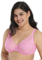 Enchante Unlined Non-padded Lace Underwire Bra