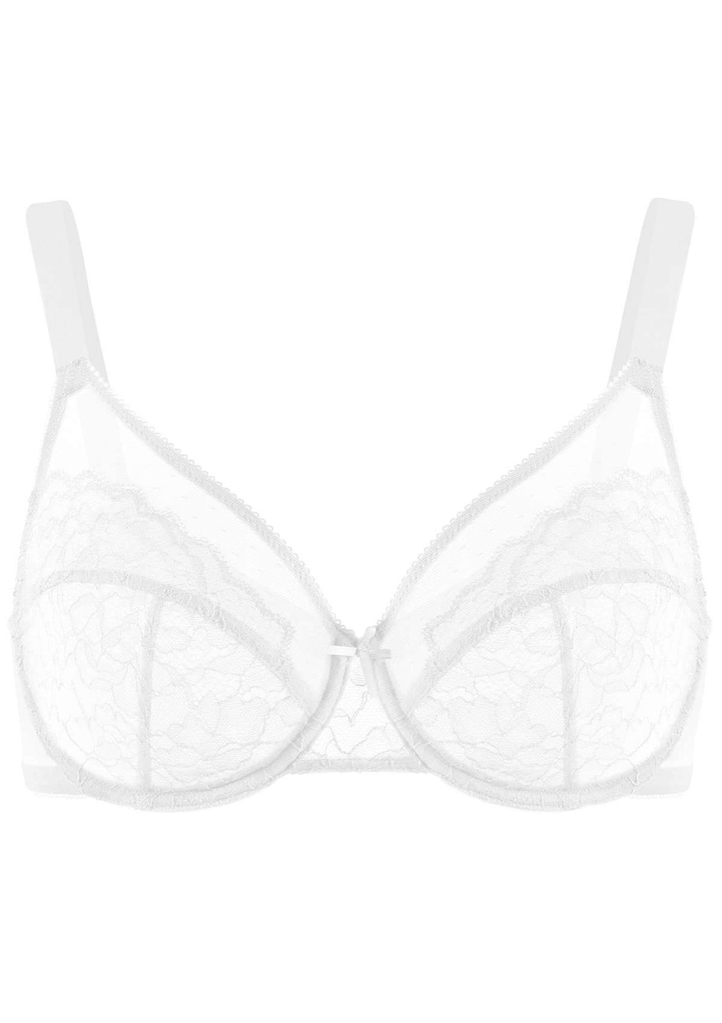 Enchante Unlined Non-padded Lace Underwire Bra