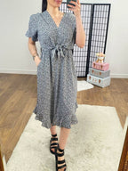 Idaho Ditsy Floral Frill Hem Dress