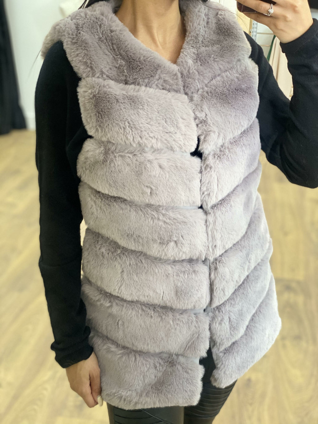 Gracie Faux Fur Gilet