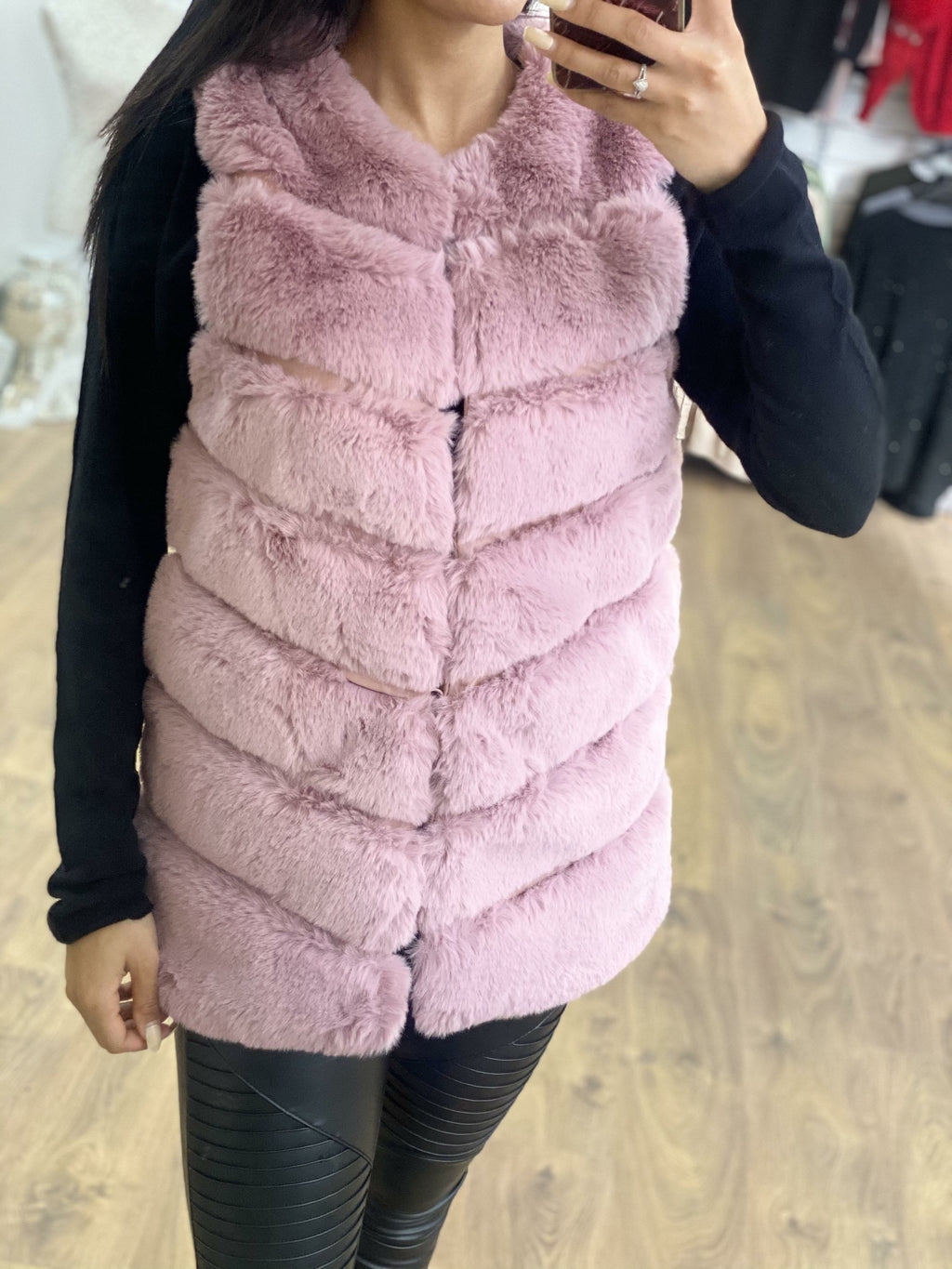 Gracie Faux Fur Gilet