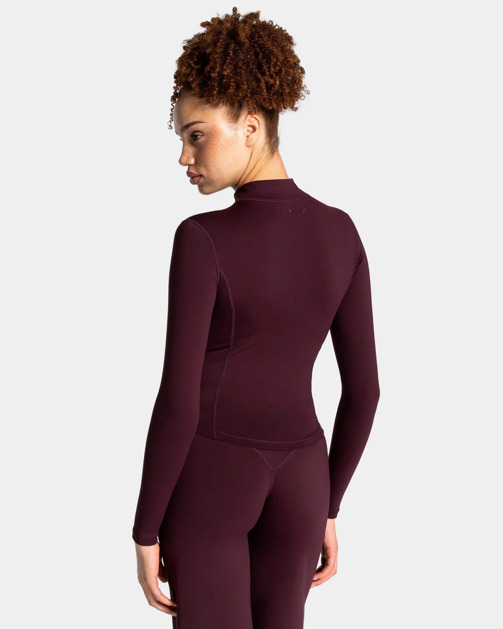 Allrounder Shaping Two-Piece Set, High-Waist Wide-Leg Pants & Zipper Jacket, Breathable Sporty, Long Sleeve, All Seasons, Yoga & Gym Wear