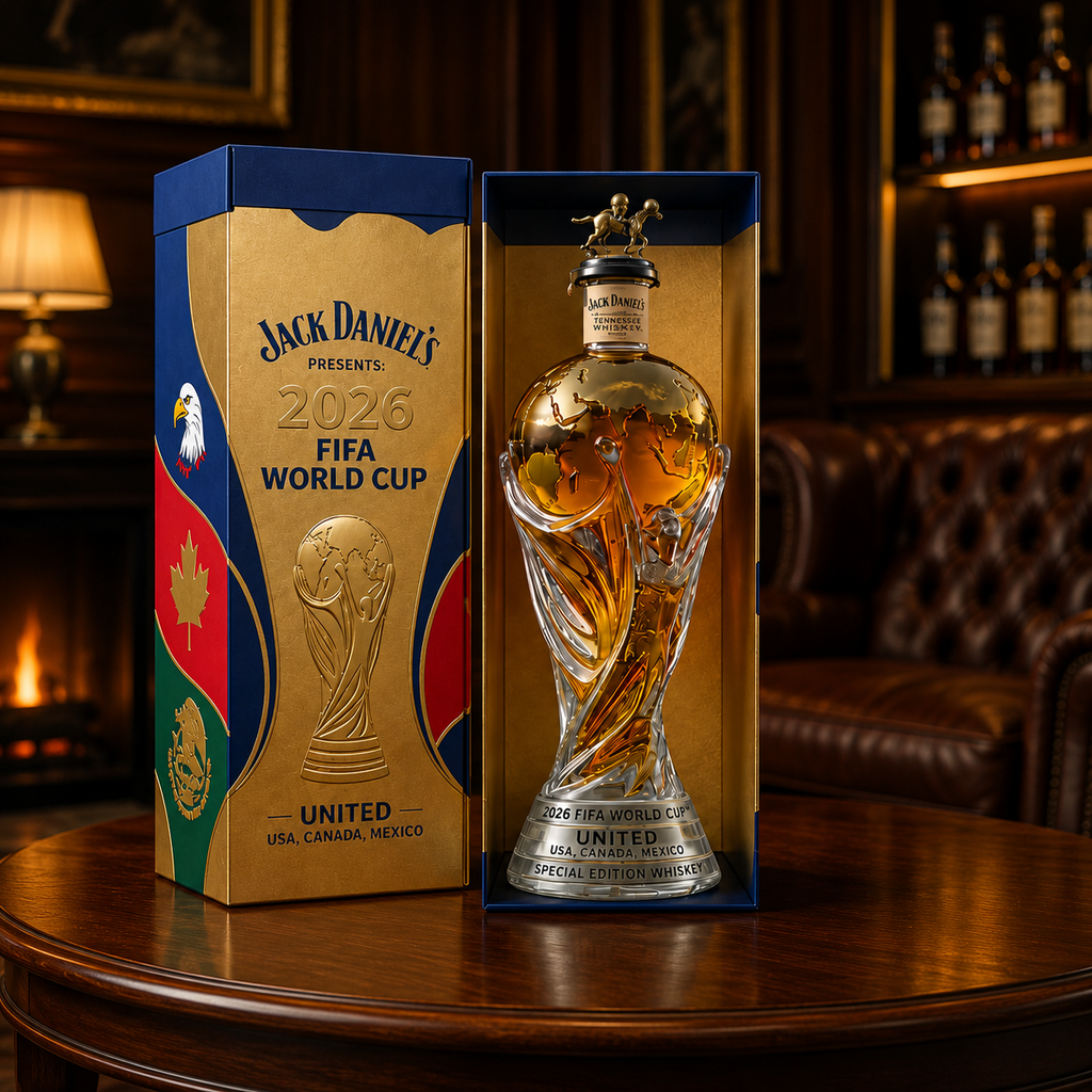 🔥HOT OFFER 49% OFF!📢⚽Special Edition Whisky Bottle for the FIFA World Cup 2026⚽